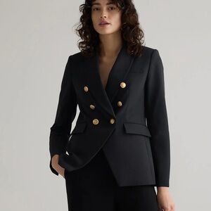 NWT Quince Scuba Captains Convertible Blazer